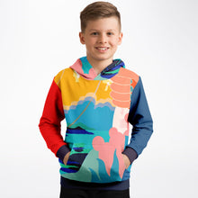 Load image into Gallery viewer, Yoshimura Catch the Earth Unisex All Season Kids Hoodie
