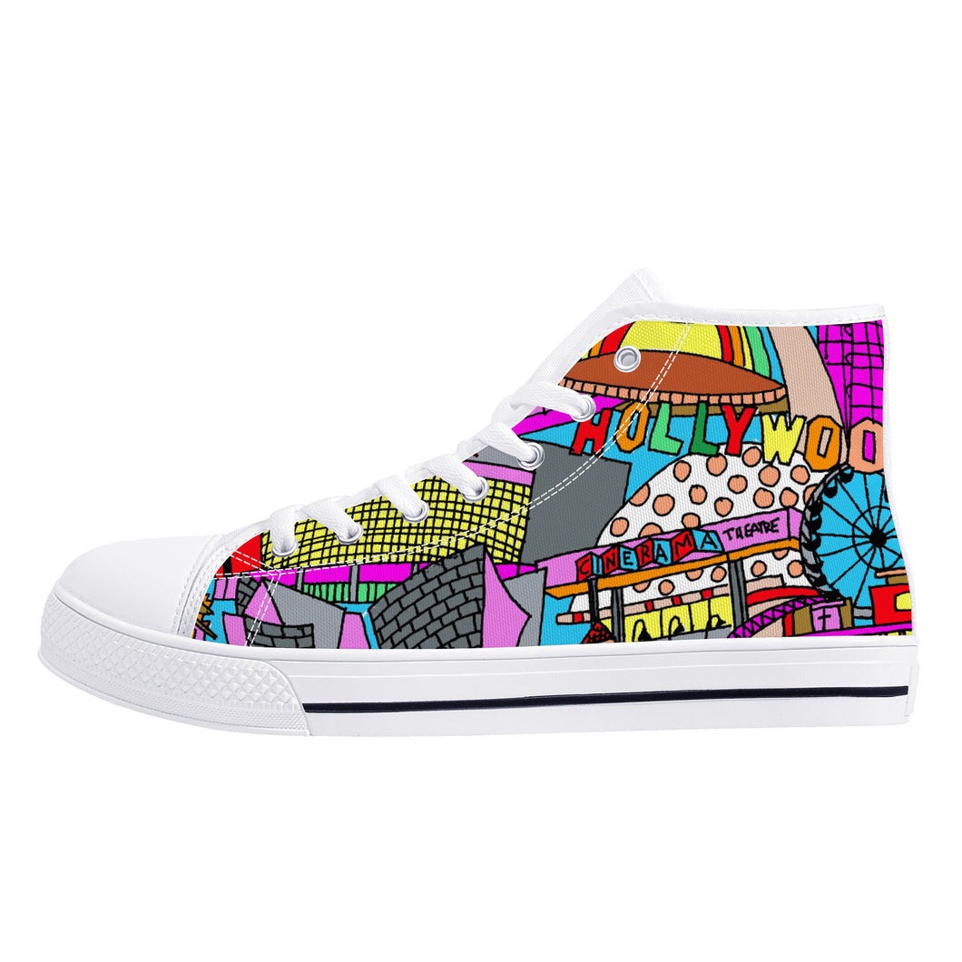 Miripolsky Iconic LA High-Top Canvas Shoes (Adult)