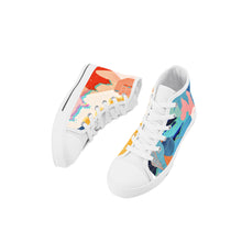 Load image into Gallery viewer, Yoshimura Catch the Earth Unisex High-Top Canvas Shoes (Kids)
